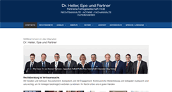 Desktop Screenshot of heller-epe-partner.de